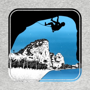 Rock climbing Thailand T-Shirt